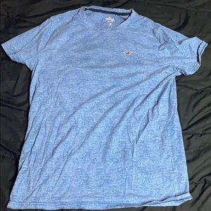 Hollister blue t shirt
